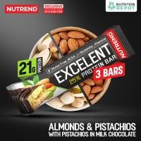 ราคา โปรตีนบาร์ Nutrend Excelent 25 Protein Bar 3 Bars (23911002401)
