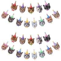 ราคา 2X Pet Birthday Banner Cartoon Cute Cat Dog Paper Bunting Garland Cat Dog Birthday Party Hanging Banners (24502594240)