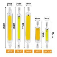 ราคา หลอดไฟ R7s LED หลอดแก้วหลอดฮาโลเจนขนาด118มม J118 78มม หลอดไฟ COB J78สว่างมาก AC220V ใช้แทนโคมไฟพลังงานสูง15W 25W 30W 40W 50W (22724717112)