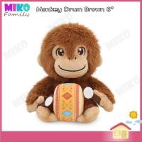 ราคา ตุ๊กตา Monkey Drum Brown ลิงตีกลอง ขนาด 8 นิ้ว ลิขสิทธิ์แท้ มอก (24171757746)