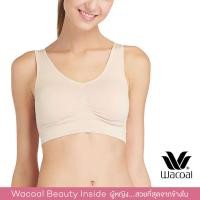 ราคา Wacoal Seamless Bra ชุดชั้นในไม่มีโครงรูปแบบสวมหัว Wh9c24 (24606021282)
