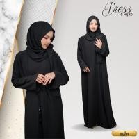 ราคา ชุดเดรสยาว พร้อมผ้าคลุมฮิญาบ เป็นชุดสำหรับสตรีมุสลิม เรียบง่าย IN20วาริสมุสลิม (24704364059)