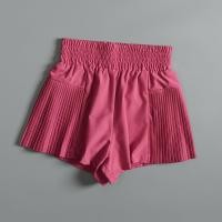 ราคา กางเกงขาสั้นออกกำลังกายสำหรับผู้หญิง ระบายอากาศได้ดี แห้งเร็ว โยคะ วิ่ง ออกกำลังกาย ทรงหลวม ทรงสั้น ทรงสูง โพลีเอสเตอร์ (24967054441)