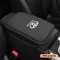 ราคา รถโตโยต้าแผ่นที่วางแขนที่พักแขนหนังฝาครอบเป้อุ้มเด็กสำหรับโตโยต้า Vios Raize Wigo Rush Veloz Yaris Ativ Innova Avanza Altis Hilux Fortuner Cortis GR Sport TRD (23210467749)