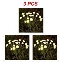 ราคา Kangle 50 off 3pcs ไฟตกแต่ง Solar LIght โคมไฟแมงกะพรุน โคมไฟเห็ด โคมไฟสวน โคมไฟสนาม โคมไฟถนน ไฟ LED (25041606386)