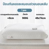 ราคา หมอน หมอนหนุน ต้านแบคทีเรีย ป้องกันไรฝุ่น ผ้าฝ้ายถัก หมอนนอนสบาย โพลีเอสเตอร์ Pillow (25052427081)