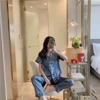 ราคา ส่งเร็วพิเศษ Beyou fashion B115 ส่งจากไทย ชุดนอน ชุดนอนซาติน ชุดนอนผ้าซาติน ชุดนอนสั้นยาว ชุดนอนซาตินแขนสั้นขายาว สีพื้น ชาย หญิง M 2XL มี 10 สี (10901845933)