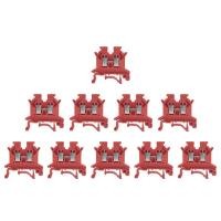 ราคา ใหม่ 10PCS Din Rail Terminal Block Universal แผง Mount UK 2 5B สกรู Electronic Terminal แถบคอนแทคตัวนำ (20602964510)