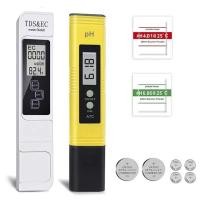 ราคา เครื่องวัด EC เครื่องวัด pH วัดน้ำ วัดกรด วัดปุ๋ย วัดความเค็มน้ำประปา วัดเกลือเจือจาง ปากกาทดสอบค่า pH ขนาดเล็กจอแสดงผลดิจิตอลเครื่องวัดค่า pH เครื่องวัดค่า pH แบบพกพา Portable PH Meter (24997186216)
