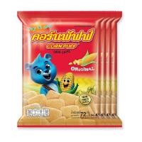 ราคา คอร์นพัฟฟ์ ข้าวโพดอบกรอบ รสดั้งเดิม 72 กรัม x 4 ซอง รหัสสินค้า LAZ 69 999FS (13751549403)