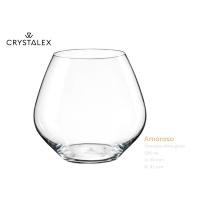 ราคา แก้วน้ำคริสตัล แก้วไวน์คริสตัลไม่มีขา Amoroso Bohemia Crystal (21804740096)