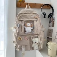 ราคา VIVOLILV Sanrio การ์ตูนผู้หญิงเป้สะพายหลังนักเรียนโรงเรียนกระเป๋าสำหรับสาว ๆ กระเป๋าเป้สะพายหลังผ้า Oxford ขนาดใหญ่ (24695015757)