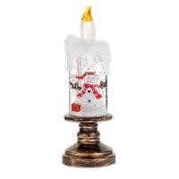 ราคา Oldlaiben Christmas candles เทียนคริสต์มาส เทียนอิเล็กทรอนิกส์ เทียน LED เทียนไร้เปลวไฟ ตกแต่งคริสต์มาส เปลวไฟพลิ้วไหวสะเหมือนจริง (25354960721)