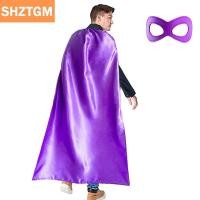 ราคา COD SHZTGM เสื้อคลุมและหน้ากากซูเปอร์ฮีโร่สำหรับผู้ใหญ่ผู้ชายผู้หญิงชุดซุปเปอร์ฮีโร่แต่งตัวงานปาร์ตี้ฮาโลวีน (24962945431)