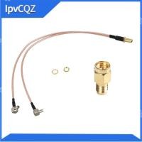 ราคา 1Pcs SMa Male Plug To RP SMa Female Coax Adapter Connector 1Pcs SMa Female To Y Type 2 x TS9 Male CRC9 Male Connector Splitter Combiner Pigtail Cable RG 316 30CM Gold (24666821600)