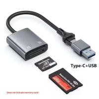 ราคา 2 In 1 USB ประเภท C ไฟเป็น XD MS เครื่องอ่านการ์ดความจำ Sony Memory Pro Duo FUJIFILM XD Photo ตัวแปลงการ์ดรีดเดอร์สำหรับแล็ปท็อป iPhone 16 15 4 13 12 11 iPad Pro Air Xiao Samsung (24174760222)