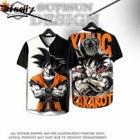 ราคา OFSDIY เสื้อผู้ชายการ์ตูนญี่ปุ่น Dragonball ตัวอักษรพิมพ์เสื้อยืดเสื้อสเวตเตอร์ลาย Kakarotเสื้อผู้ชายอะนิเมะญี่ปุ่นเสื้อยืดกีฬา Breathable หลวม (24315621470)