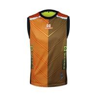 ราคา WARRIX SPORT เสื้อวิ่งแขนกุด WA 1602 YA สีเหลือง ดำ (240404444)