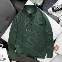 ราคา ชายเสื้อโปโลแขนยาวกีฬากลางแจ้งเร็วแห้งเสื้อแขนยาว เสื้อ สี ดำ อสม เสื้อ แขน ยาว โปโล (25638261582)