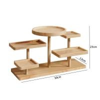 ราคา ชั้นไม้วางโมเดล ชั้นวางโมเดล muji ชั้นไม้มินิมอล กล่องใส่ art toy popmart labubu ที่วางโมเดล (25294811839)