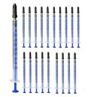 ราคา 20Piece 1Cc Syringes Caps Syringe Individually Sealed 1Ml Plastic Without Needle for Liquid Dog Syringe Glue Applicator (20022660871)