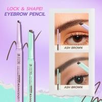 ราคา SET Eyebrow 2 ชิ้น DAZZLE ME Lock Shape Slim Fit Super Stay Eyebrow Pencil คิ้วสวยทุกมิติด้วยดินสอเขียนคิ้ว (24685353257)