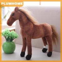 ราคา PLUMHOME ของเล่นตุ๊กตาม้าจำลองขนาด30 40ซม ตุ๊กตาม้าลายสัตว์น่ารักตุ๊กตาม้าเหมือนจริงของเล่นสำหรับถ่ายรูปของขวัญวันเกิดเด็ก (25306343708)