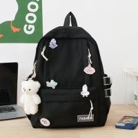 ราคา QIUQIAN Korean Style Womens Backpack Cute Solid Color Womens Backpack High Capacity Backpack For Middle And High School Students (24415243585)