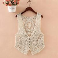 ราคา เสื้อกั๊กถักแขนกุดสไตล์เกาหลีสำหรับผู้หญิงในช่วงฤดูร้อน เสื้อคลุมกันหนาวแบบเปิดไหล่ ชุดสูทสั้น ชุดทำงาน ชุดทำงาน ชุดทำงาน (25423736631)