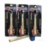 ราคา 2 in 1 Chalk Holder Magnetic Stick Billiard Snooker Pool Cue Tip Tool เครื่องมือ Pricker เครื่องมือ 19 ซม SS TH (24866917304)