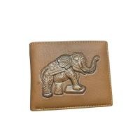 ราคา กระเป๋าสตางค์หนังแท้ กระเป๋าสตางค์ลายช้าง กระเป๋าหนังแพะแท้ 100 กระเป๋าสตางค์ผู้ชายงานดีมีคุณภาพราคาถูก (24816703838)