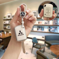 ราคา เคสกุญแจรีโมทรถยนต์ tpu 2 3 ปุ่ม สําหรับ Mitsubishi Attrage Mirage Triton xpander Pajero ปลอกกุญแจรถยนต์ Mitsubishi Montero Mirage Xpander Strada GLX (23934209567)