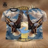 ราคา เสื้อเสื้อยืดลายอินทรีแขนสั้นวินเทจของผู้ชายเสื้อผ้าพี่น้องนกอินทรีลำลองเสื้อทรงหลวมสำหรับผู้ชาย (22726733232)