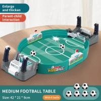 ราคา Battle Focus Toy Green Plastic Table Game Table Football Game Multiple Sizes Children Gift Table Football Battle (22496386898)