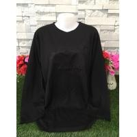 ราคา เสื้อแขนยาว เสื้อยืดผู้หญิง เสื้อยืดสาวอวบ เสื้อผ้าแฟชั่น เสื้อแขนยาวคอกลม เสื้อผ้าสาวอวบ รุ่น2561 (22864764857)