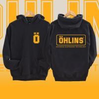 ราคา Hoodie M 3xl OHLINS Polar Fleece ผ้าสำลี สกรีนบล็อค Motocycle ผ้าคลุมศีรษะ (23156988249)