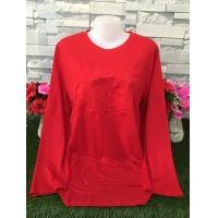 ราคา เสื้อแขนยาว เสื้อยืดผู้หญิง เสื้อยืดสาวอวบ เสื้อผ้าแฟชั่น เสื้อแขนยาวคอกลม เสื้อผ้าสาวอวบ รุ่น2561 (22864764856)