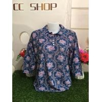 ราคา เสื้อยืดหญิง เสื้อยืด เสื้อยืดสาวอวบ เสื้อยืดแฟชั่นเสื้อ เสื้อแฟชั่นผญ สาวอวบ เสื้อลายดอก เสื้อสงกรานต์ รุ่น310 (24336047431)