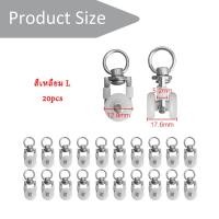 ราคา 20 ชิ้น ลูกล้อรางM รางU รางไมโคร รางม่านจีบ ลูกล้อรางไมโคร ลูกล้อผ้าม่าน ลูกล้อราวม่านจีบ ล้อสแตนเลส (24442229381)