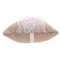 ราคา Vintage Rustic Wedding Ring Pillow 6 inch x 6 inch (24916587252)