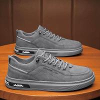 ราคา รองเท้าทำงานกันลื่นสำหรับผู้ชาย รองเท้าลำลอง รองเท้าทำงาน รองเท้าแฟชั่น รองเท้าลำลอง สวมใส่สบาย รองเท้าหนัง PU ฤดูร้อน (22910931600)