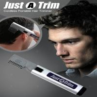 ราคา JUST A TRIM HAIR TRIMMER หวีไฟฟ้าไร้สายตัดผม แต่งหนวดจอน ซอยผมเด็ก (19755345622)