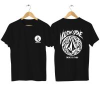 ราคา Volcom Stone เสื้อยืดผู้ชายตามสมัยนิยมผู้หญิงเสื้อยืดแขนสั้นผ้าฝ้ายโอเวอร์ไซส์พิมพ์ลายเสื้อคลุมสตรีทแวร์S 5XL (23005552025)