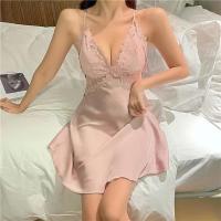 ราคา Hormones ชุดนอน ชุดนอนเซ็กซี่ ชุดนอนผ้าซาตินฟรีไซส์ ลูกไม้ พร้อมส่ง H9072 (20162307270)