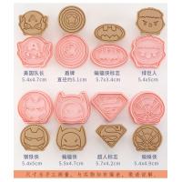 ราคา 8ชิ้น เซ็ตการ์ตูนซูเปอร์ฮีโร่พิมพ์ตัดคุกกี้ไอรอนแมนสไปเดอร์แมนแม่พิมพ์คุกกี้3D คุกกี้แม่พิมพ์ซิลิโคนอุปกรณ์ตัดแบ่งแตงโมขนม (24500488936)
