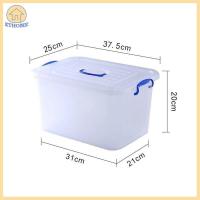 ราคา ZTHOME กล่องพลาสติกใสหนาแบบพกพาพร้อมกล่องเก็บของมีฝาปิดกล่องเก็บของของเล่นเสื้อผ้าขนมขบเคี้ยว (23338332767)