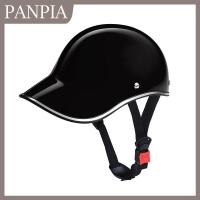 ราคา PANPIA Motorcycle Half Helmet Baseball Cap Universal Men Women Helmet Adult Electric Bicycle Helmets Bike Classic Scooter Helmets (24991887790)
