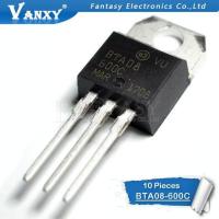 ราคา 10ชิ้น BTA08 BTA08 600C 600C ถึง 220 8A 600V Triacs (25017811874)