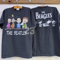 ราคา HOT 2025 BEATLES The BEAGLES tag HANES ฟอกนุ่ม เสื้อการ์ตูน เสื้อวง PARODY vintage shirt เสื้อยืดผู้ชาย (23738172944)