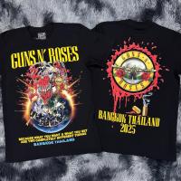 ราคา HOT SHIRT เสื้อยืด Guns n Roses Tour 2025 ป้าย Themaxx คอตตอน S 5XL (24650007054)
